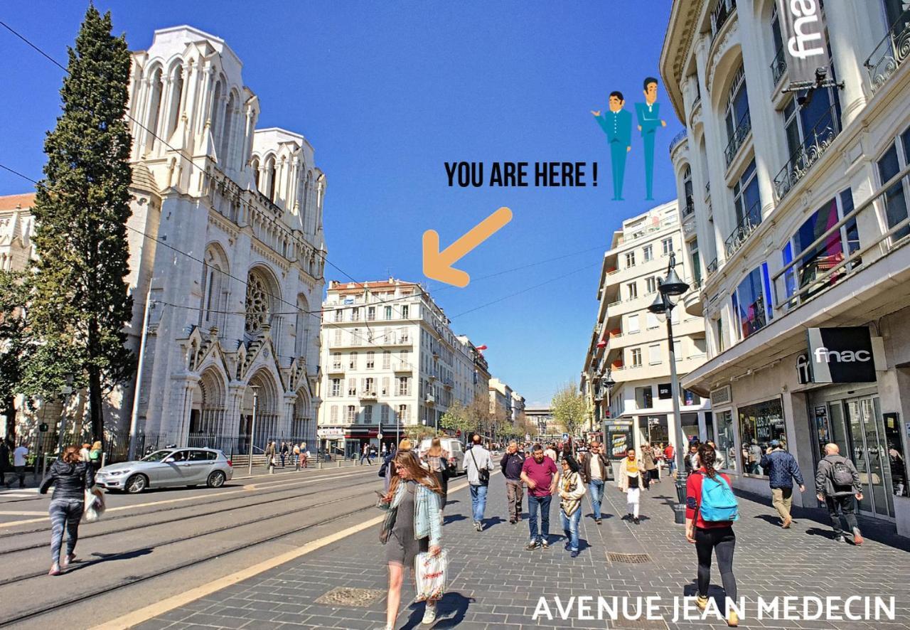 Nestor&Jeeves - Notre Dame - Hyper Center - Top Floor - 180 View 尼斯 外观 照片